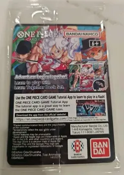 One Piece Monkey D Luffy US Voyage College Basketball Promo Card STILL SEALED! - Image 2