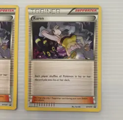 Karen XY177 XY Black Star Promos x2, Two Cards - Image 3