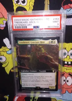 MTG Lord Of The Rings Treebeard, Gracious Host Extended Art PSA 9 - Image 1