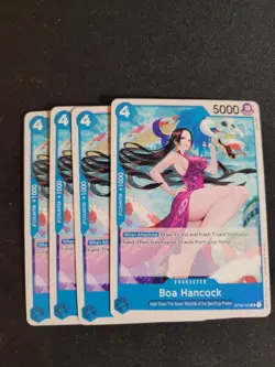 4x Boa Hancock - OP02-059 - UC - Paramount War - One Piece Card Game - Image 1