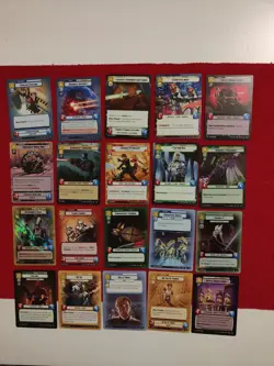 STAR WARS UNLIMITED WEEKLY PLAY PROMO SET Full #20 CARDS TWILIGHT OF TH REPUBLIC - Image 1