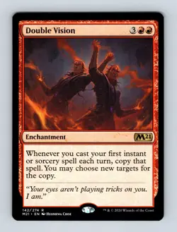 Double Vision Core Set 2021 Non-Foil MTG NM - Image 1