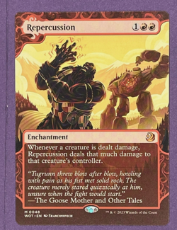 Repercussion - WOT 0048 - Regular Finish- Enchanting Tales - Near Mint - MTG - Image 1