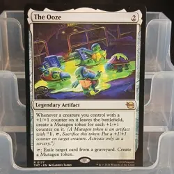 Wizards of the Coast MTG The Ooze Legendary Artifact Rare TMNT 0177 2026 - Image 1