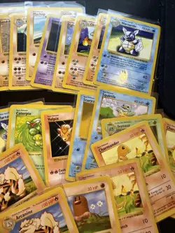 1999 Pokemon Base Set Shadowless Trading Card Game Lot Of 29 Cards (NM-MP) - Image 3