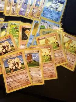 1999 Pokemon Base Set Shadowless Trading Card Game Lot Of 29 Cards (NM-MP) - Image 4