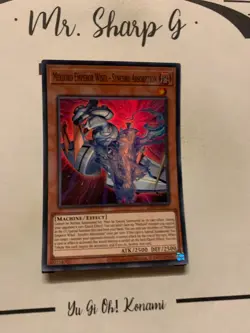 MEKLORD EMPEROR WISEL - SYNCHRO ABSORPTION - LED7-EN017 ENGLISH Yu-Gi-Oh! CARD - Image 3