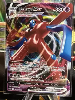Deoxys VMAX SWSH267 Holo Promo Sword & Shield Promo Pokemon Near Mint - Image 1
