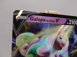 Carte Pokemon " Galopa de Galar V " Promo - SWSH111 - Epee & Bouclier - FR - Image 4