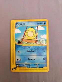 Pokemon Psyduck 104/147 Aquapolis Non-Holo Common 50 HP 2002 English TCG - Image 1
