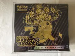 Pokemon TCG Surging Sparks ETB Elite Trainer Box - New & Factory Sealed in case - Image 1