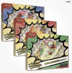 Pokemon TCG Ascended Heroes EX Box 3-Pack (Costco Exclusive Bundle) – NEW ✅ - Image 1