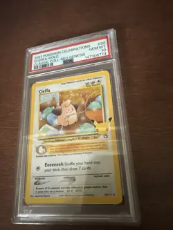 2021 Pokemon Celebrations Classic Collection Cleffa 20/111 PSA 10 Gem Mint - Image 2