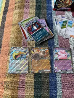 Pokemon TCG Ascended Heroes EX Bundle x6 + base and holos from opened bundle - Image 2