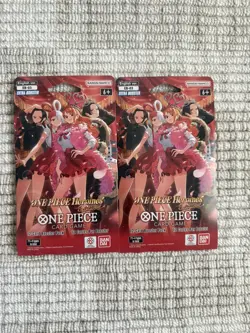 LOT of 2 One Piece EB-03 Heroines Edition Sleeved Booster Pack Factory Sealed - Image 1