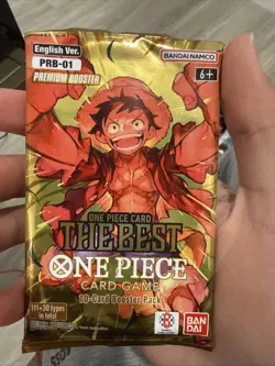The Best Premium Booster Pack One Piece Card Game PRB01 English OP TCG - Image 1