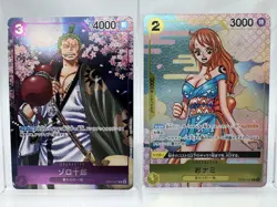 Zorojuro OP05-067 O-Nami OP06-101 R Promo 2nd Anniversary ONE PIECE Card JP - Image 1