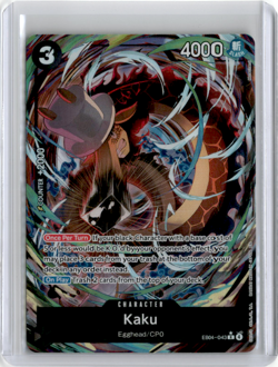 One Piece Adventure on Kami's Island Kaku EB04-043 Alternate Alt Art NM - Image 1