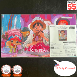 ONE PIECE Card Game Official Playmat and Card Set Whole Cake Island Arc Japanese - Image 1