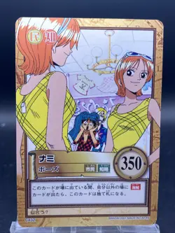 Nami C432 One Piece Japanese Carddass Hyper Battle BANDAI Common - Image 1