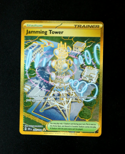 Pokemon Card TCG - Jamming Tower 243/182 - Destined Rivals - Hyper Rare - NM ⭐ - Image 1