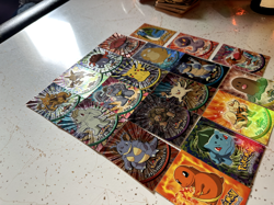 Vintage 1999 Topps Holo Pokemon Card Lot TV Animation Edition Cards - Image 2