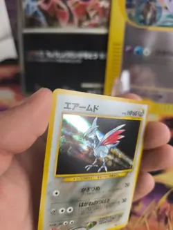 Pokemon Karte Card Panzaeron Skarmory Neo Genesis Holo Wotc japanese NM- Swirl - Image 4