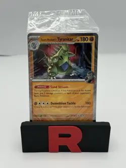 En Promo Card Team Rockets Tyranitar New Sealed Pokemon Center - Image 1