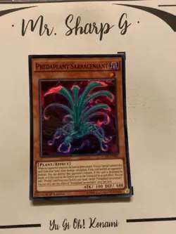 PREDAPLANT SARRACENIANT - 1st EDITION FUEN-EN001 ENGLISH Yu-Gi-Oh! CARD SUPER - Image 3