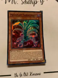 PREDAPLANT SARRACENIANT - 1st EDITION FUEN-EN001 ENGLISH Yu-Gi-Oh! CARD SUPER - Image 4
