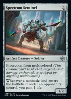 MTG Brothers War U Spectrum Sentinel #244 PLAYSET 4x x4 - Image 1