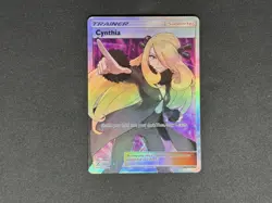Pokemon TCG Ultra Prism Cynthia Card 148-156 Full Art Trainer - Image 1