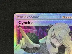 Pokemon TCG Ultra Prism Cynthia Card 148-156 Full Art Trainer - Image 3