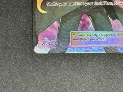Pokemon TCG Ultra Prism Cynthia Card 148-156 Full Art Trainer - Image 5