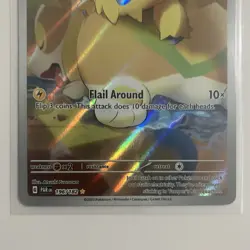 NMT Pokemon TCG Joltik 196/182 SV04: Paradox Rift Holo Full Art Illustration - Image 3