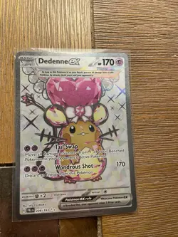 Pokemon TCG Dedenne EX Scarlet & Violet - Paldea Evolved 239/193 Holo Ultra Rare - Image 1