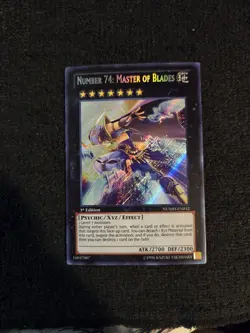 Number 74: Master of Blades - NUMH-EN032 - Secret Rare - Yugioh - Image 1