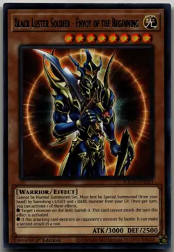 Black Luster Soldier - Envoy of the Beginning Rare Toon Chaos TOCH-EN029 LP - Image 1