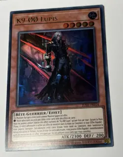 Yu-Gi-Oh - K9-ØØ LUPIS - JUSH-FR034 - Ultra - NM/M 4 - Image 1