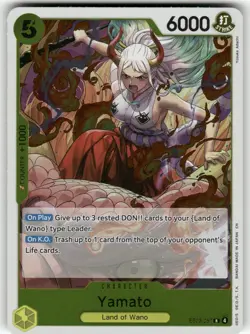 Yamato EB03-057 Foil Extra Booster: One Piece Heroines Edition NM - Image 1
