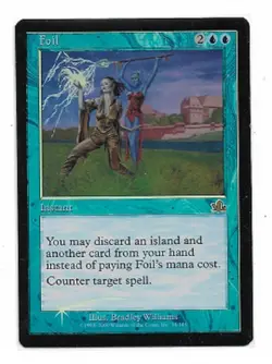 MTG magic cards 1x Foil (counterspell uncommon 34/143) - Foil Prophecy NM-Mint, - Image 1