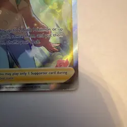 Pokemon Sonia Trainer Card 192/192 Rebel Clash Ultra Rare Full Art NM Condition - Image 4