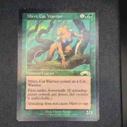 MTG - Mirri, Cat Warrior - Exodus - Magic the Gathering - Image 1