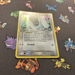 Vigoroth 50/107 Reverse Holo PL -Vintage Holo Pokemon Card- EX Deoxys (2z) - Image 2