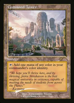 Foil Retro Command Tower Promo Pack Fresh - Image 1