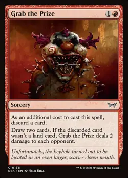 4 x Grab the Prize - Duskmourn: House of Horror - NM-Mint - MTG - Image 1