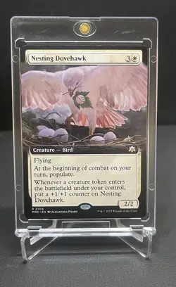 Nesting Dovehawk (Extended Art) Commander: March of the Machine Regular - Image 1