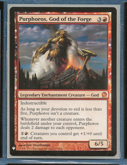 178 Purphoros, God of the Forge Mystery Booster CMB1 1029 MTG Never Played - Image 1