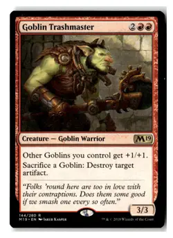 Goblin Trashmaster R Core Set 2019 144 NM - Image 1