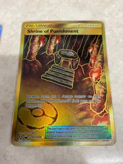 Shrine of Punishment - SV90/SV94 - Full Art Hidden Fates - Pokemon Card - NM - Image 1